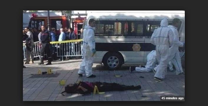 سقوط عشرة جرحى فى تفجير سيدة  لنفسها فى تونس 