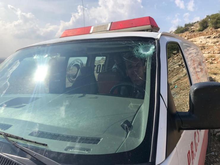  اصابات واعتقالات بقمع الاحتلال مسيرة جبل الريسان في رام الله 