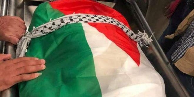 تشييع جثمان الشهيد محمد شريتح متاثراً باصابته برصاص الاحتلال قبل اسبوعين في رام الله 