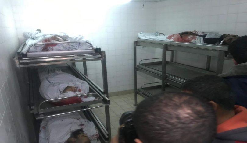 7 شهداء في الهجوم الإسرائيلي على جنوبي قطاع غزة