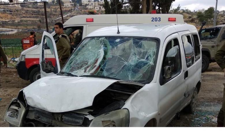 استشهاد مواطن برصاص الاحتلال بدعوى تنفيذه عملية دهس بالقرب من بيت امر شمال الخليل 