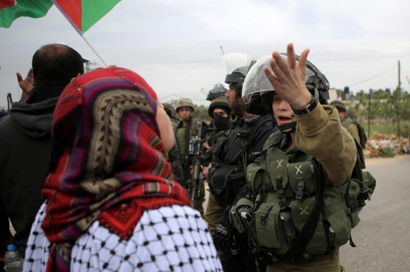 مواجهات في رام الله احتجاجًا على مصادرة الأراضي