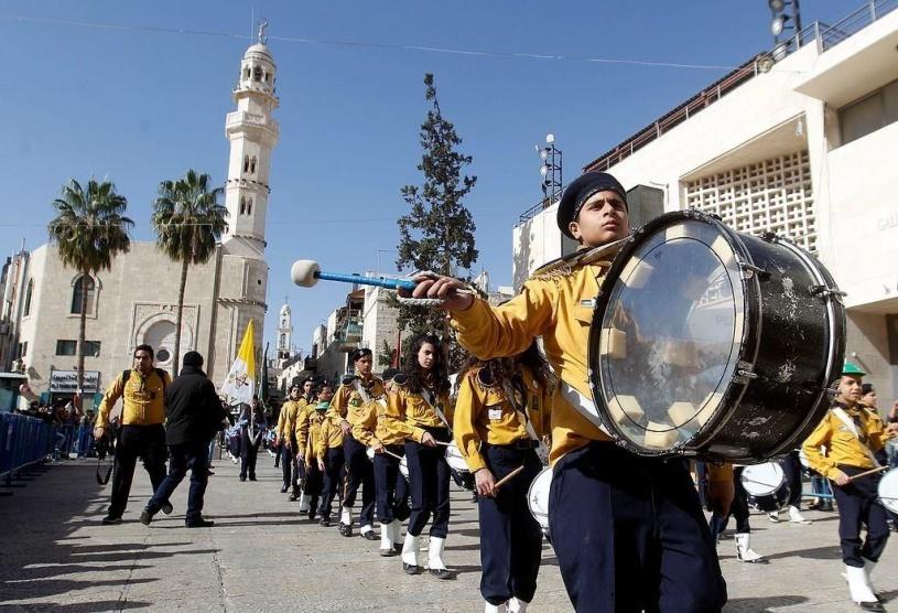 الطوائف المسيحية الشرقية تبدأ احتفالات الميلاد في بيت لحم