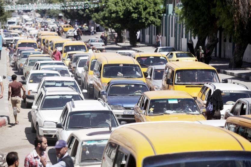 تسجيل 31731 مركبة بمواصلات غزة خلال 2018
