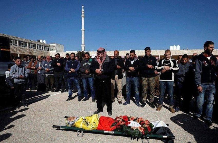 جماهير رام الله وجنين تشيع شهيديها حامد والعارضة