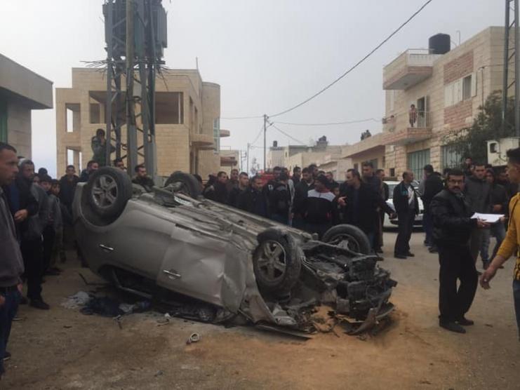وفاة مواطن واصابة اخر بحادث سير في بلدة تقوع 