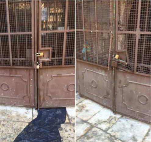 صور| إعادة فتح باب الرحمة بعد إغلاق مفاجئ