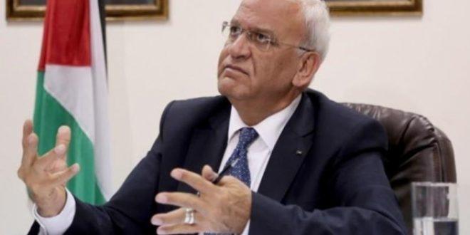 عريقات: إعلان رومانيا وهندوراس خطوة إضافية لتكريس لغة الغاب