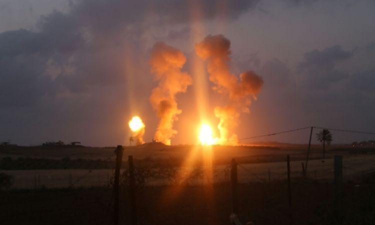 إطلاق 5 صواريخ على مستوطنات 