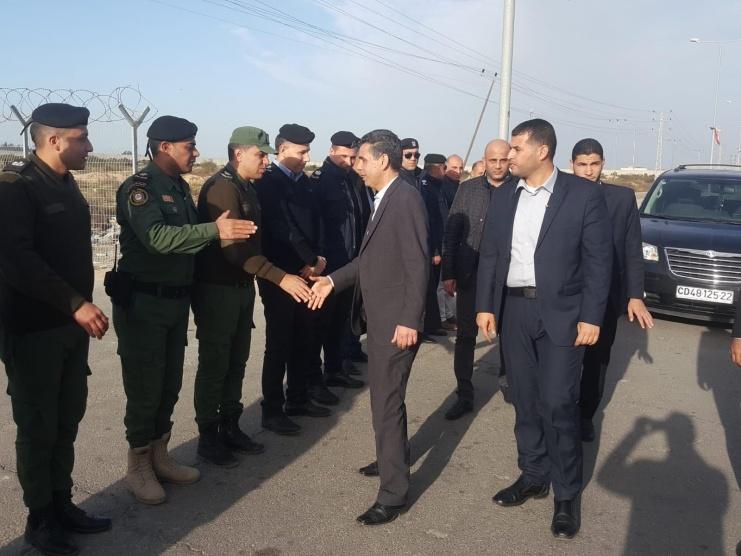  الوفد الأمني المصري يغادر غزة إلى 