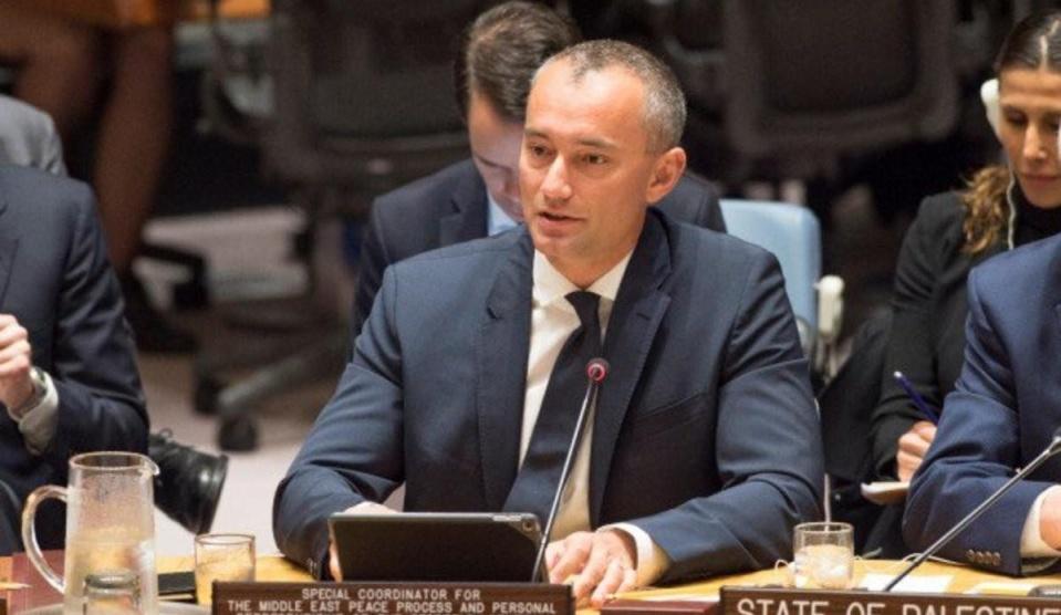  ملادينوف: حشدنا 45مليون$ لتوفير 20 ألف وظيفة مؤقتة بغزة
