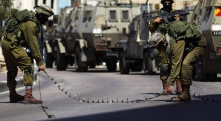 الاحتلال ينصب حواجز عسكرية ويكثف تواجده العسكري جنوب جنين
