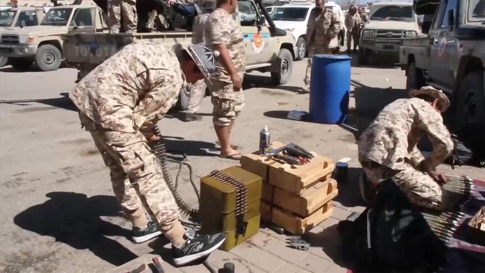 قوات الوفاق تتراجع في طرابلس