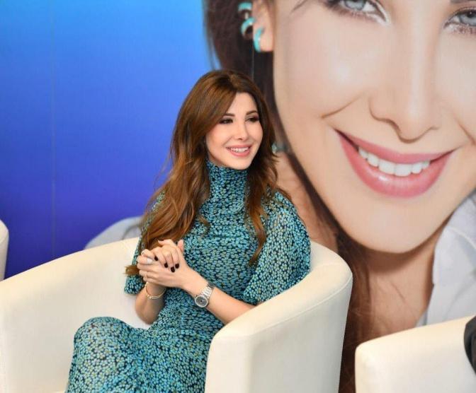 نانسي عجرم وجمال لافت في أول ظهور لها بعد الولادة في عالم نانسي 
