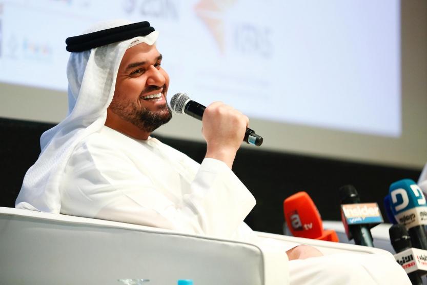 حسين الجسمي يختتم جلسات ملتقى الإعلام العربي بالكويت
