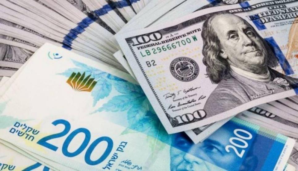 سعر صرف العملات مقابل الشيقل