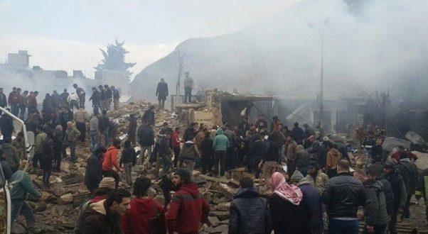 سورية: مقتل 17 مدنيا بانفجار سيارة في أعزاز