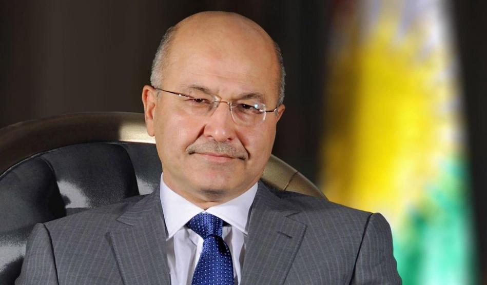 برهم صالح: لا نريد حربا بالمنطقة ولسنا منصة لضرب الآخرين