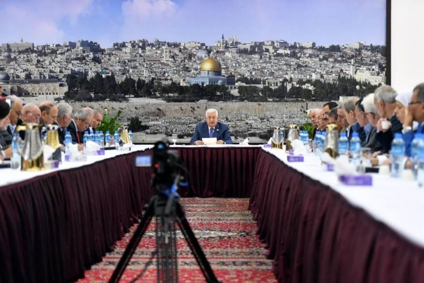 التنفيذية تبحث الوضع بالقدس ووقف العمل بالاتفاقيات