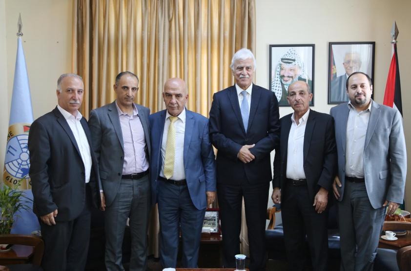 وزير التربية والمفوض السياسي العام يتفقان على توسيع التعاون المشترك
