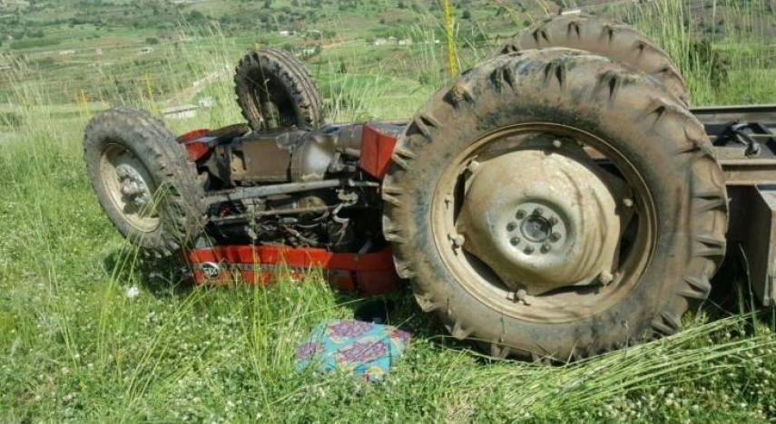 وفاة مواطن بانقلاب جرار زراعي في الخليل