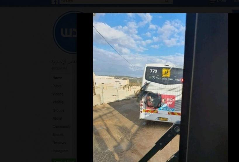 جيش الاحتلال يزعم تعرض حافلة للمستوطنين لاطلاق نار