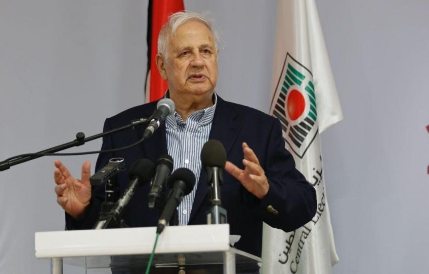حنا ناصر يطلع ملادينوف على مستجدات الانتخابات العامة
