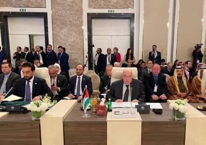 الزعنون يطالب العرب بمضاعفة دعم فلسطين لإفشال