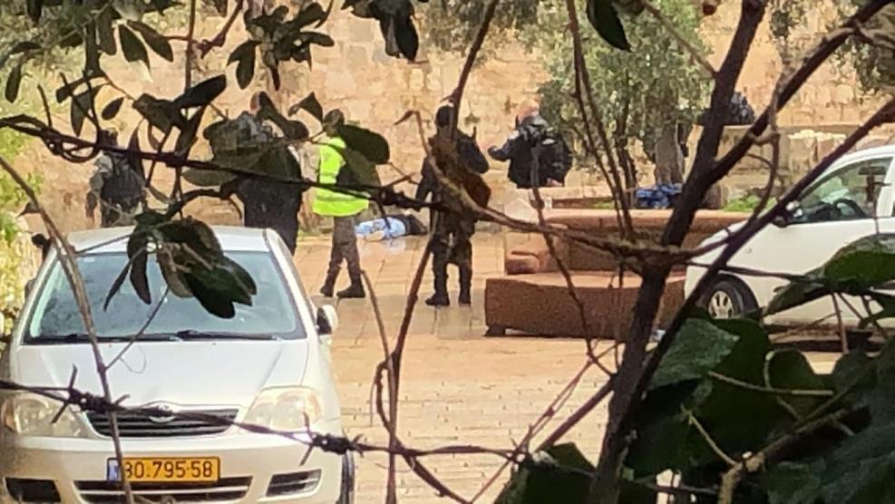 اطلاق النار على شاب بالقدس