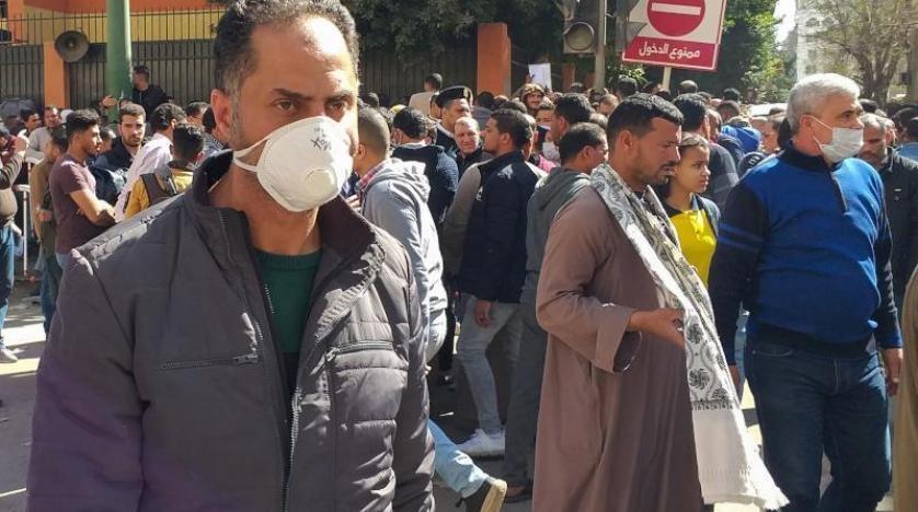 ارتفاع عدد الحالات المصابة بفيروس كورونا في مصر إلى 55 شخصا