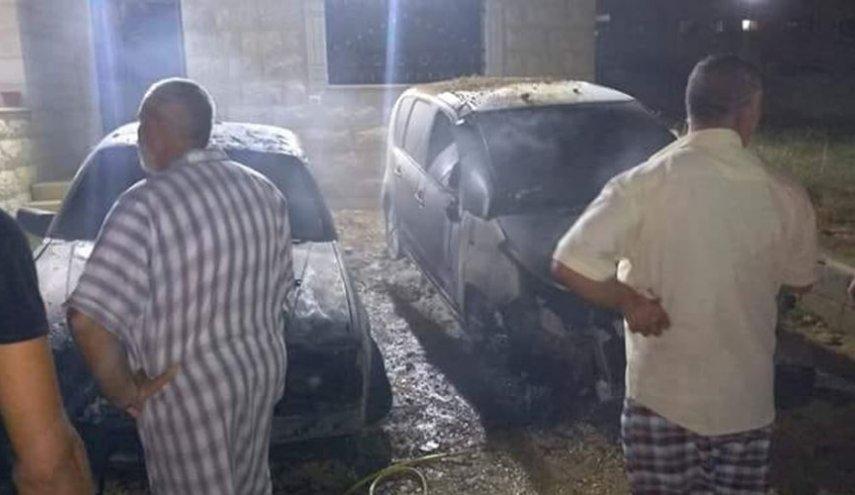 مستوطنون يحطمون 20 مركبة جنوب نابلس