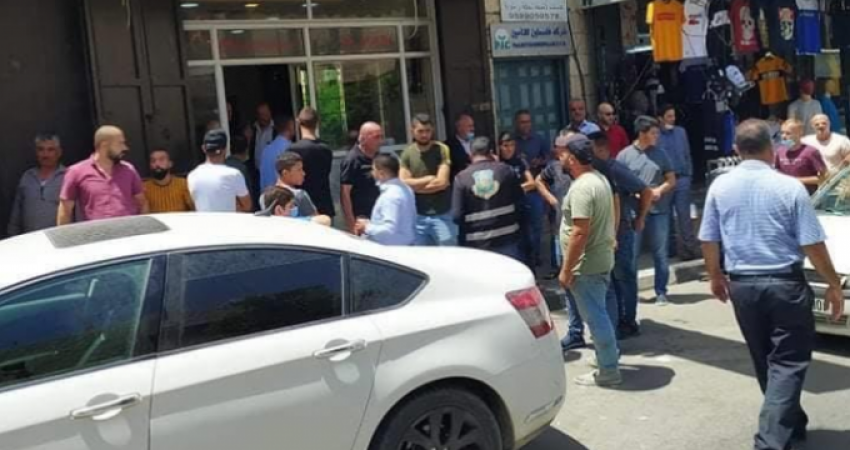 سطو مسلح على محل مجوهرات في بلدة بديا غرب سلفيت