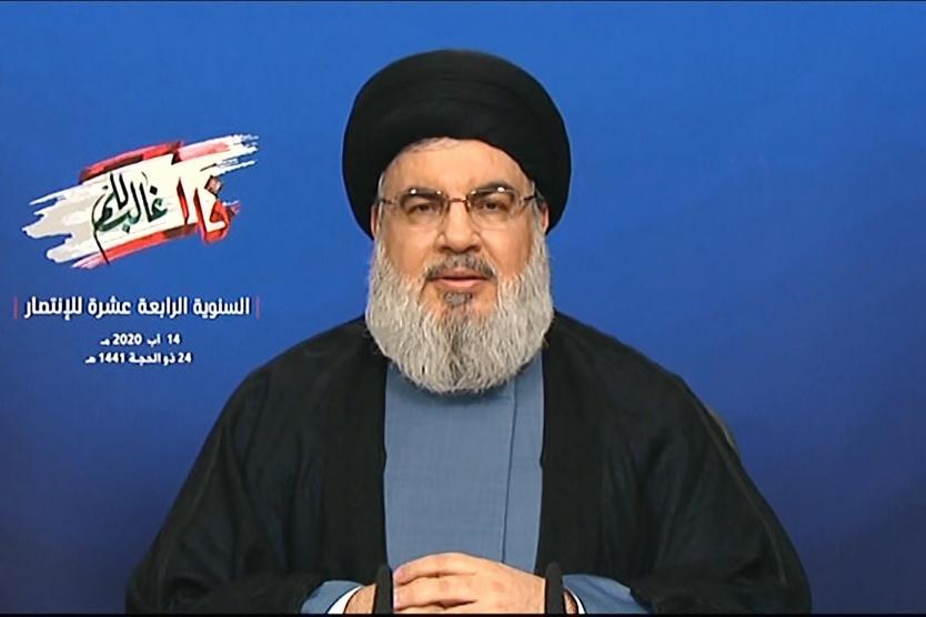 نصر الله: التحقيق الدولي في انفجار بيروت سيبرئ إسرائيل إذا كانت متورطة