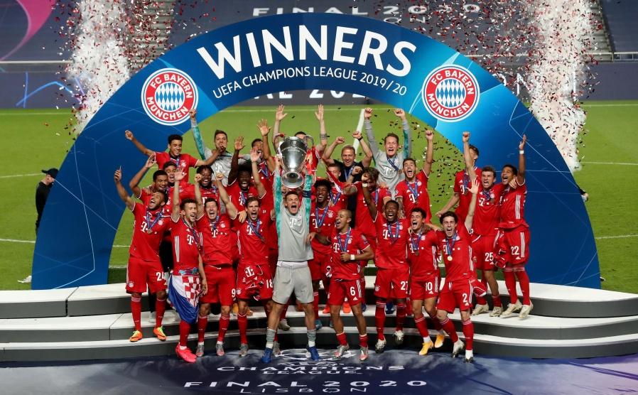 بايرن ميونيخ يهزم سان جيرمان ويتوّج بلقبه السادس في دوري أبطال أوروبا