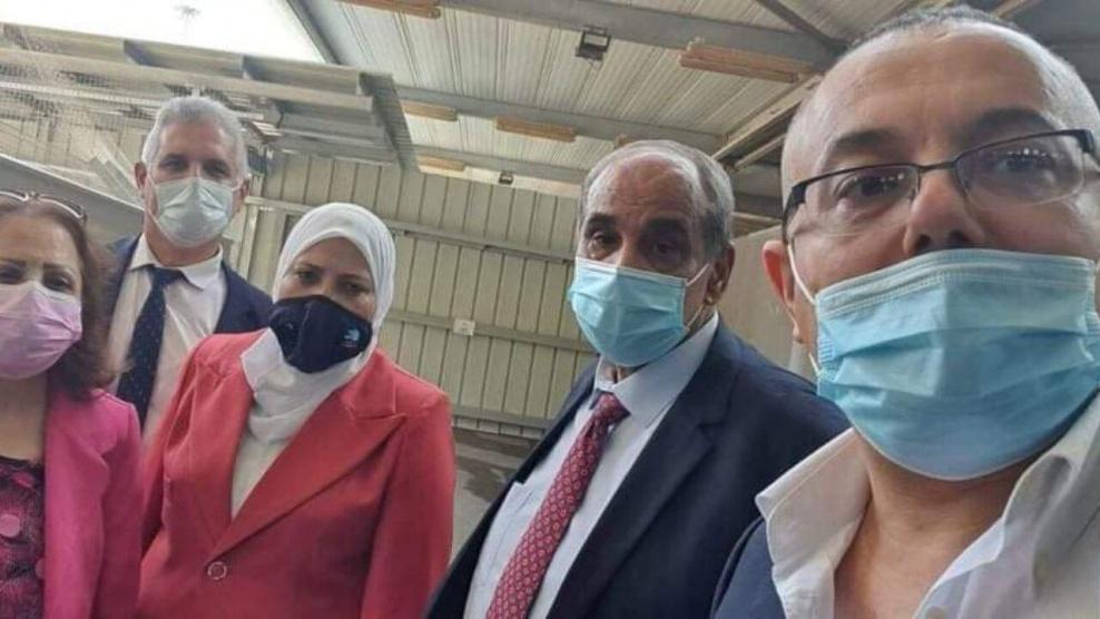 وفد وزاري برئاسة وزيرة الصحة يصل غزة