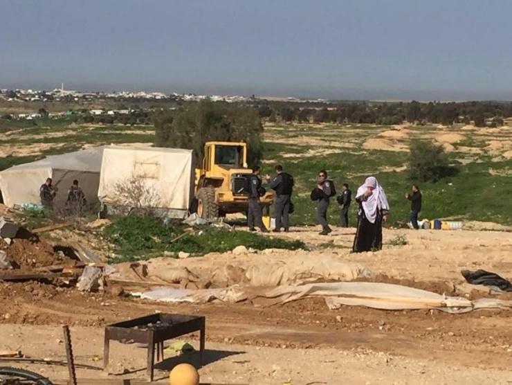 الاحتلال يهدم قرية العراقيب للمرة الـ178
