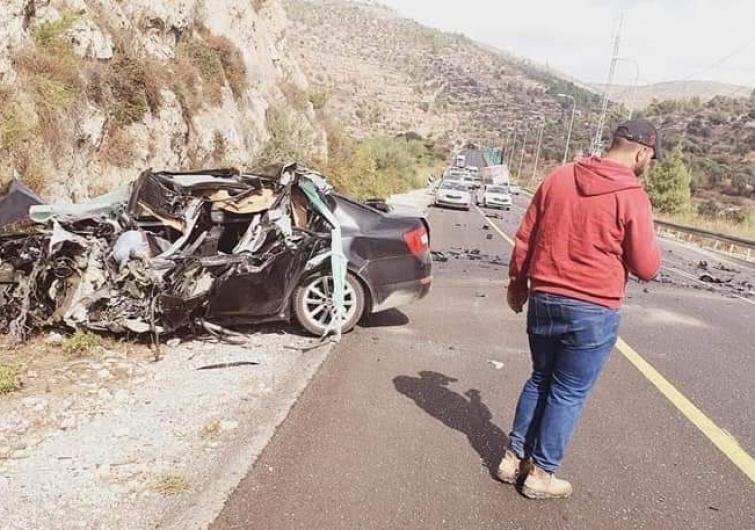 مصرع مواطن في حادث سير شرق رام الله