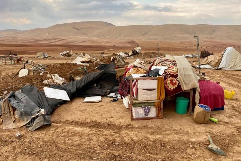 قوات الاحتلال تهدم منشأة سكنية في سهل البقيعة بالأغوار