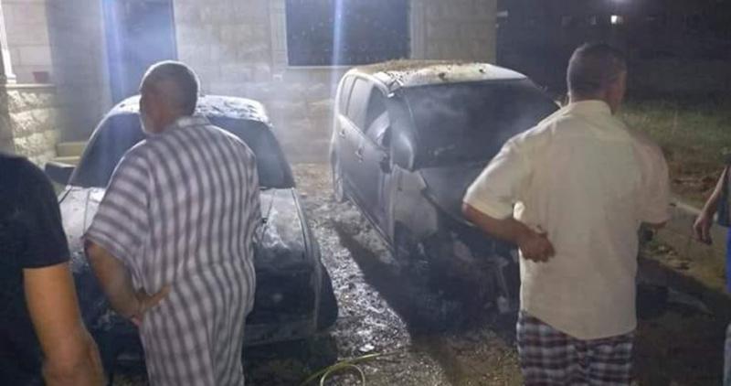  مستوطنون يحطمون 15 مركبة و3 بيوت في كفل حارس