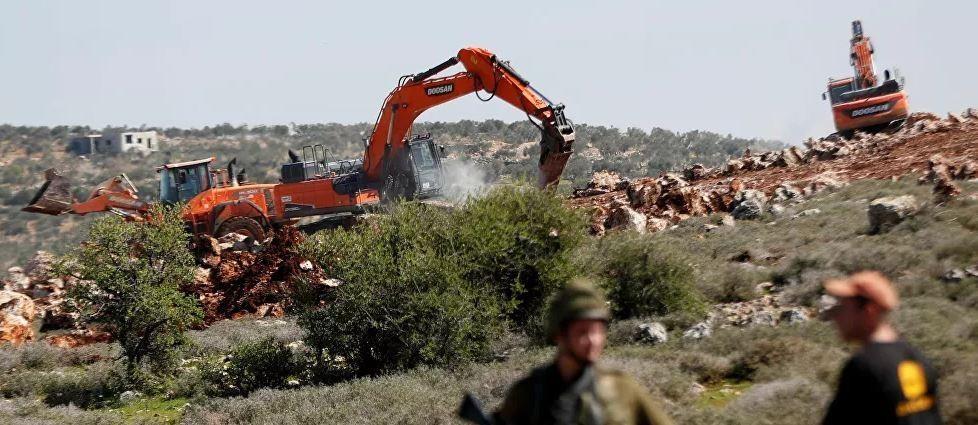  الاحتلال يهدم خربة حمصة ويعلنها منطقة عسكرية مغلقة