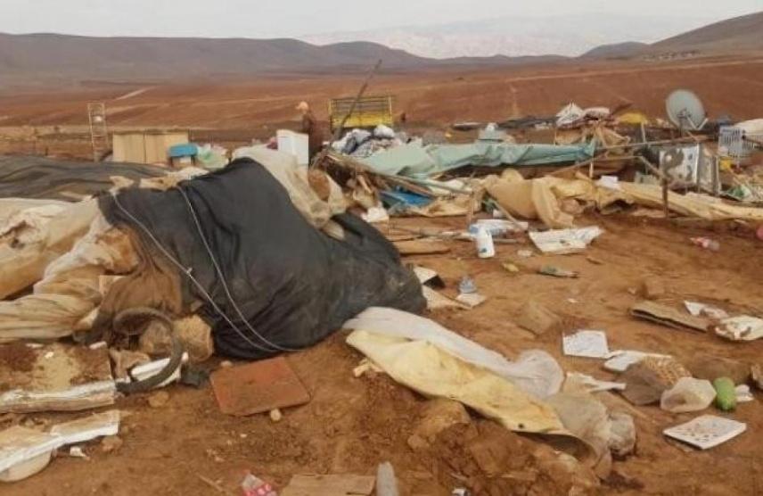 النائب الشرافي يدين هدم خربة حمصة الفوقا ويدعو لتفعيل المقاومة