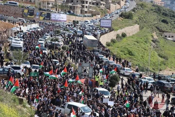 أم الفحم تنتفض ضد الجريمة وشرطة الاحتلال