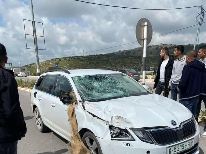 مصرع مواطن بحادث سير في بلدة عنبتا شرق طولكرم