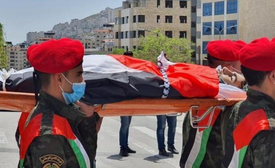 نابلس: جماهير شعبنا تشيّع جثمان الشهيد الفتى سعيد عودة