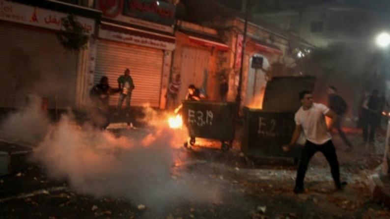 51 إصابة خلال مواجهات مع قوات الاحتلال جنوب نابلس