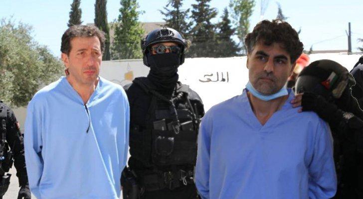 بالفيديو- الحكم على باسم عوض الله والشريف حسن بالسجن لمدة 15 سنة