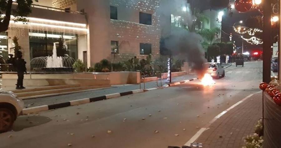 إصابة صحفي بالرصاص وعشرات المواطنين بالاختناق خلال اقتحام الاحتلال مدينة رام الله