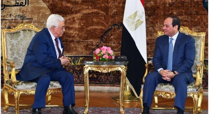 الرئيس في مصر.. المستجدات الفلسطينية على الطاولة