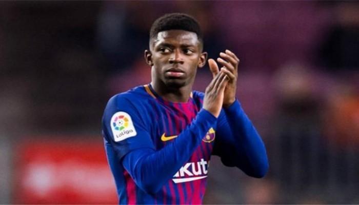 برشلونة يستعين بعملاق إنجليزي للتخلص من ديمبلي