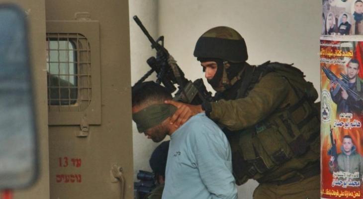 الاحتلال يعتقل 7 فلسطينيين من سلفيت وبيت لحم